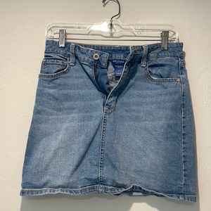 arizona jean co mini denim skirt